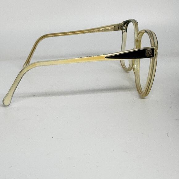Pierre Cardin VINTAGE Eyeglasses Frames Gold Clear Black Michelle BWH H5148 - Picture 4 of 7